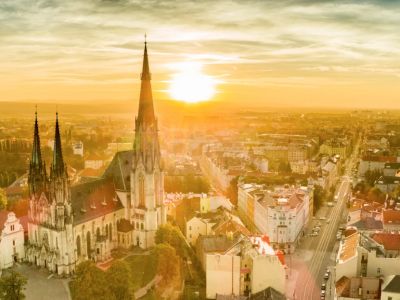 Praga, Olomouc e Brno 