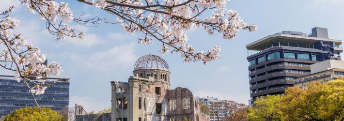 Japão na floração das cerejeiras